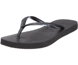 Ladies black 2024 slim havaianas