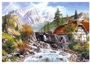 Castorland Moulin à eau