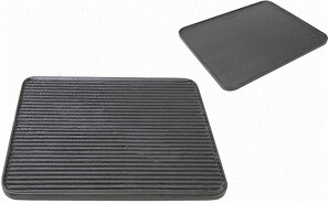Skeppshult Plancha en fonte sans revêtement 31,5 x 36,5 cm