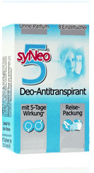 syNeo 5 Antitranspirant Tücher (unisex) Reisepackung