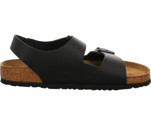 Birkenstock Milano cuir nubuck noir au meilleur prix sur ...