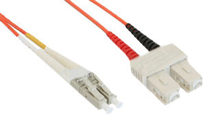 InLine Câble Duplex LWL LC/SC 62,5/125 OM1 2m