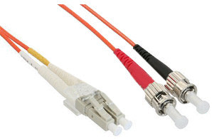 InLine LWL câble Duplex LC/ST 50/125 OM2 5m