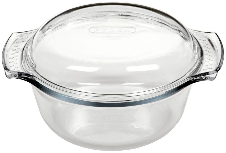 Pyrex Cocotte ronde prise facile 2,5l avec couvercle