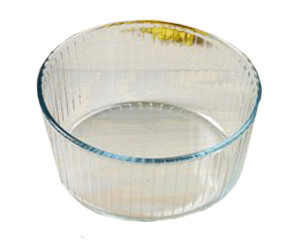 Plat à gratin, verre, antiadhésif, 35×22 cm