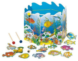 Jeu de pêche à aimants - 19 pièces (56884)