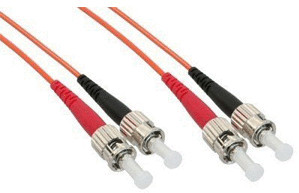 InLine LWL câble duplex ST/ST 50/125 OM2 2m