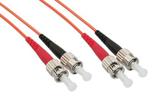 InLine Câble fibre optique Duplex ST/ST 50/125 OM2 5m