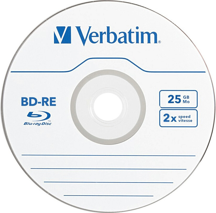 Verbatim BD-RE 25GB 135min 2x 10pk Spindle