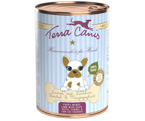 Terra Canis Welpenfutter Lamm Mit Naturreis Fenchel 400 G Ab 3 25 Preisvergleich Bei Idealo De