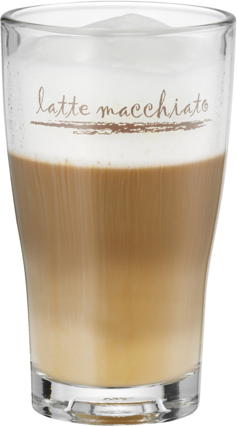 Lot De 2 Verres Latte Macchiato Two Ant - 400 Ml - Verre Borosilicate Transparent - NEUFS