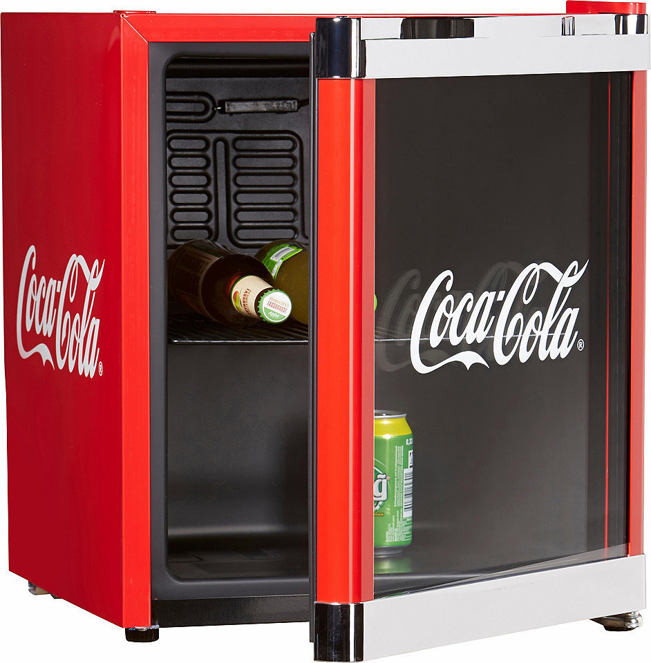 Gastronomiegeräte-Hofmann-Coca-Cola Kühlschrank, 115 Ltr, 4 Rosten, 4/+12  C, 540x565x840