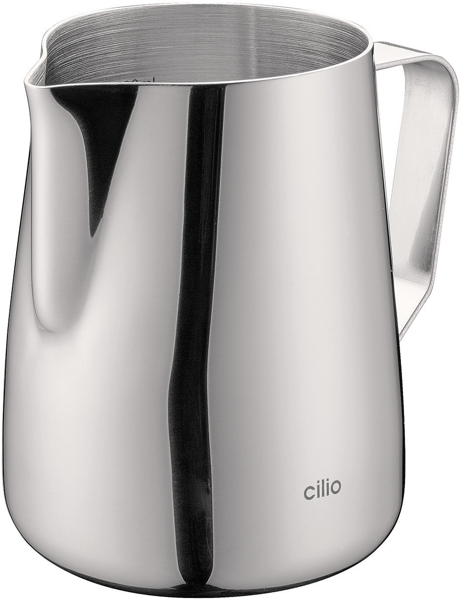 Cilio Bidon à lait / Gobelet à écumer Lisa, 0,9 L