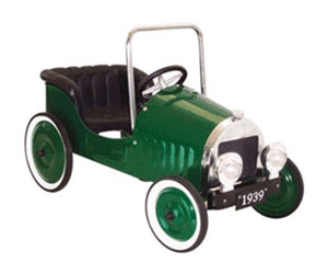 Great Gizmos Classic Pedal Car 1939 Green