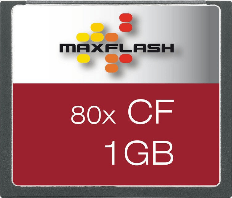 MaxFlash Compact Flash 1 Go 80x (CF1G80M-R)