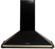 Buy Rangemaster Classic Chimney Hood 90cm Black and Brass ...