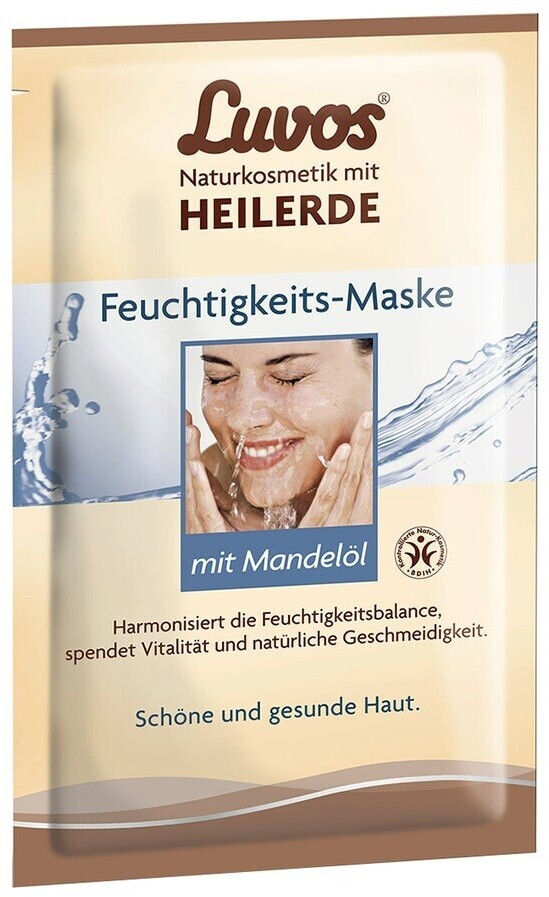 Luvos Naturkosmetik Masque hydratant à la terre médicinale et à l'huile d'amande (2x 7,5 ml)