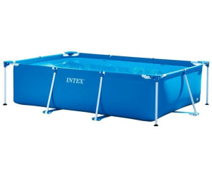 Intex Family piscine pour piscine tubulaire en acier Bassin Bleu 300x200x75cm WOW! 