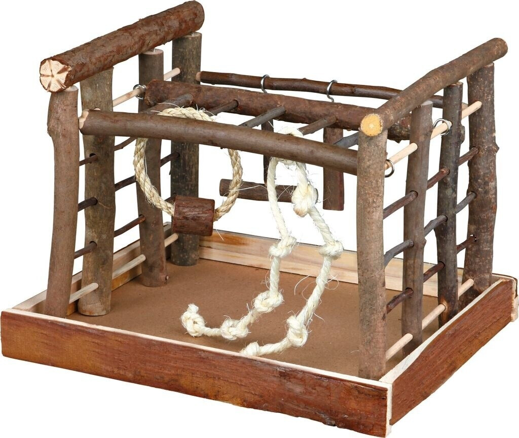 Trixie Plateau de jeu en bois naturel 35 x 29 x 25 cm (5661)