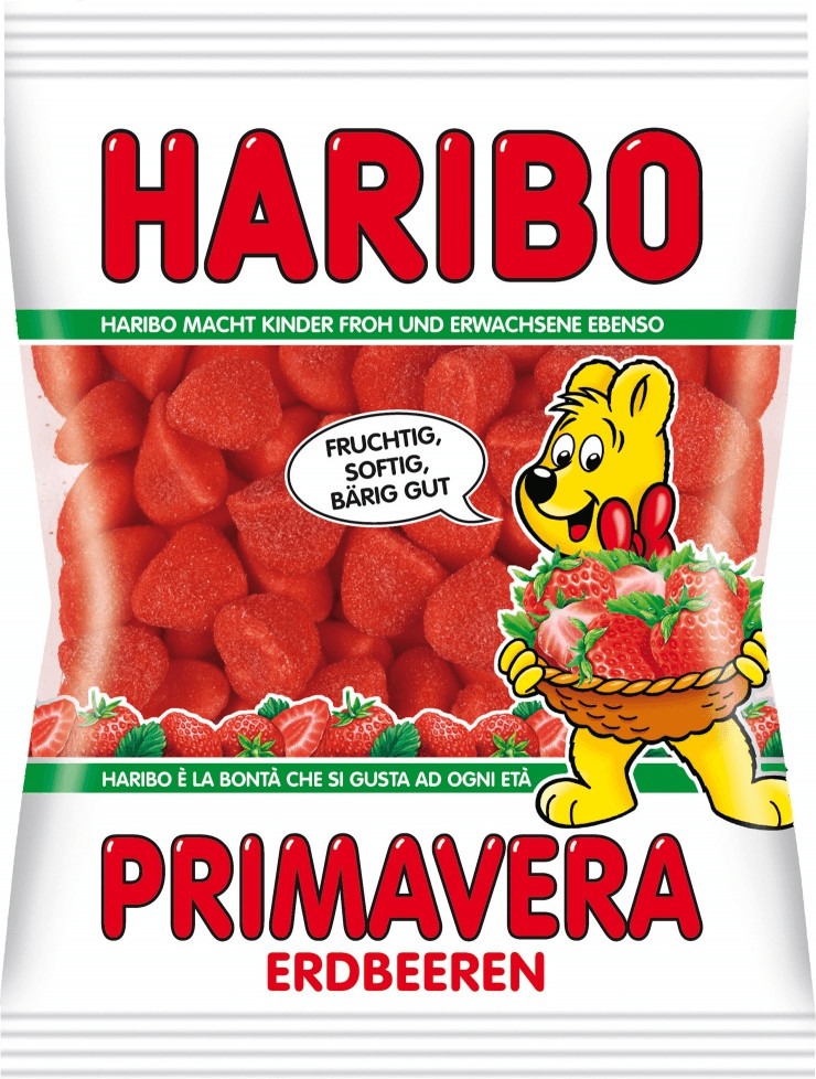 Haribo Primavera fraises (100 g)