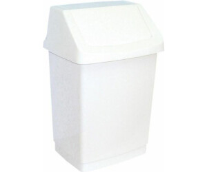 Poubelle Curver Click-IT Avec Couvercle - 64x38x33.5 Cm, Plastique, Neuve