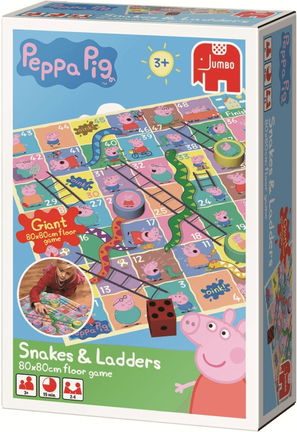 Peppa Pig - Giant Snakes & Ladders