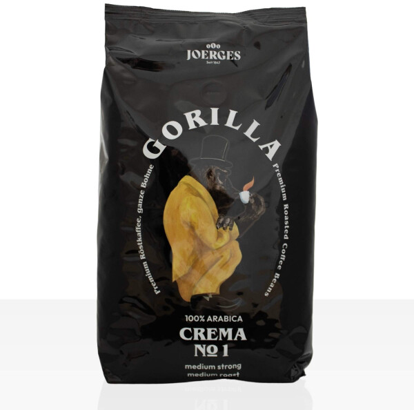 Joerges Espresso Gorilla Crema No.1 Bohnen (1kg)