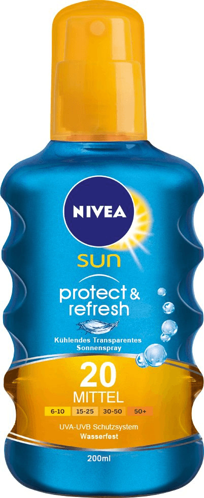 Nivea Sun Light Feeling Transparent Spray SPF 20 (200 ml)