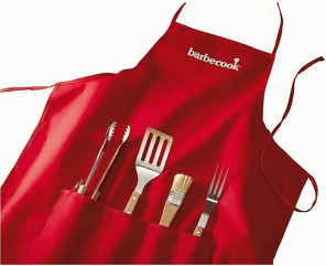 Barbecook Set barbecue 4 pièces avec tablier