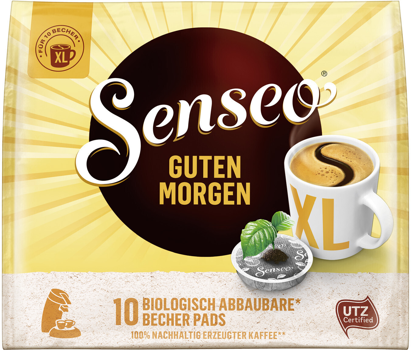 Maison du café Senseo Petit déjeuner (x10)