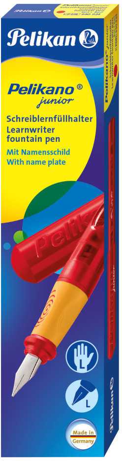 Pelikan Pelikano Junior P68L rouge translucide