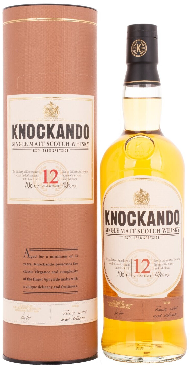 Whisky écossais avec étui 70cl Knockando - Achat / Vente Knockando Season  12 ans ETUI - Cdiscount