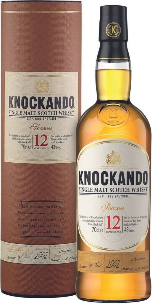 Knockando Season 12 ans 0,7 L 43 %