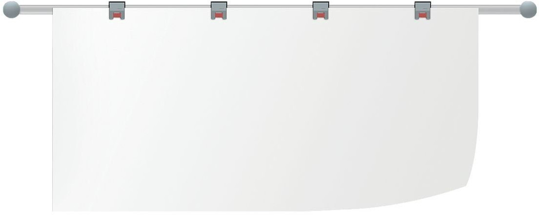 Maul Durable Aluminium Wall Rail