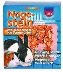 Trixie Pierre à ronger avec cubes de carottes 75 g