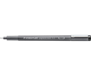 schwarz 0,05 mm STAEDTLER 308 005-9 Feinschreiber pigment liner