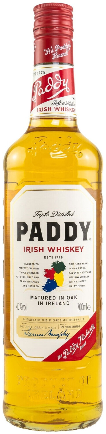 Paddy Whiskey 0,7 L 40 %