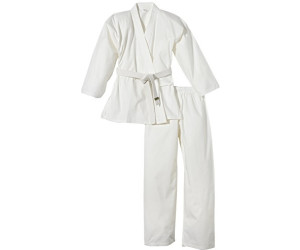 Karateanzug Karate Anzug Traditional 8Oz von KWON Gürtel Weiß 100% Baumwolle 