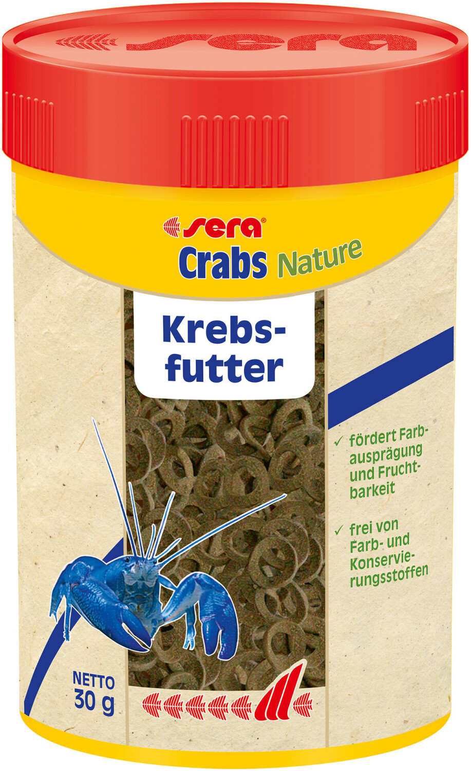 sera crabs natural