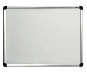 Beschreibbare Magnettafel in stabilem Alurahmen, 60 x 90 cm Dahle Basic Whiteboard 