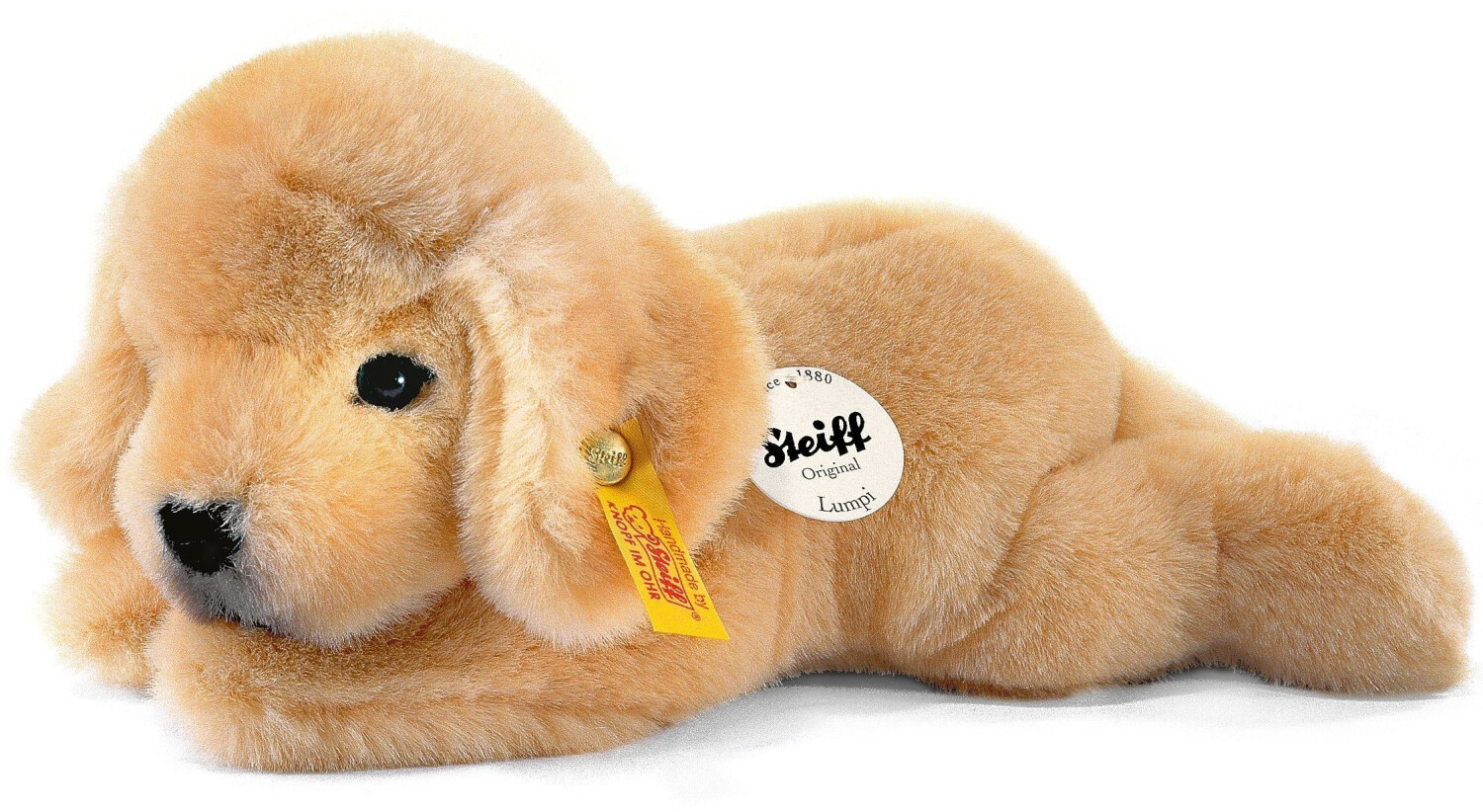 Steiff Chiot golden retriever Lumpi allongé 22 cm