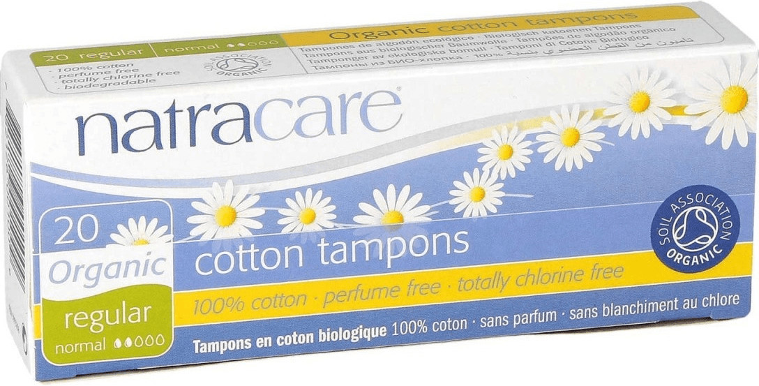 Natracare 20 Tampons sans applicateur (normal)