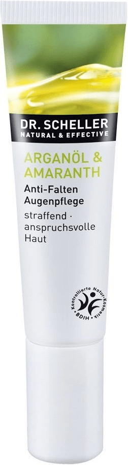 Dr. Scheller Sérum anti-rides yeux à l'huile d'argan et à l'amarante (15 ml)