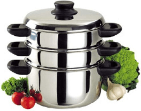 Baumalu Combiné vapeur 3 corps 24 cm