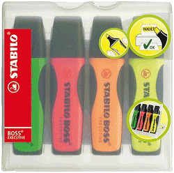 Stabilo Boss Executive - Pochette de 4