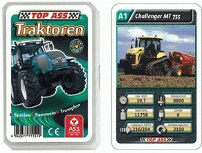 Top Ass Jeux de cartes Véhicules