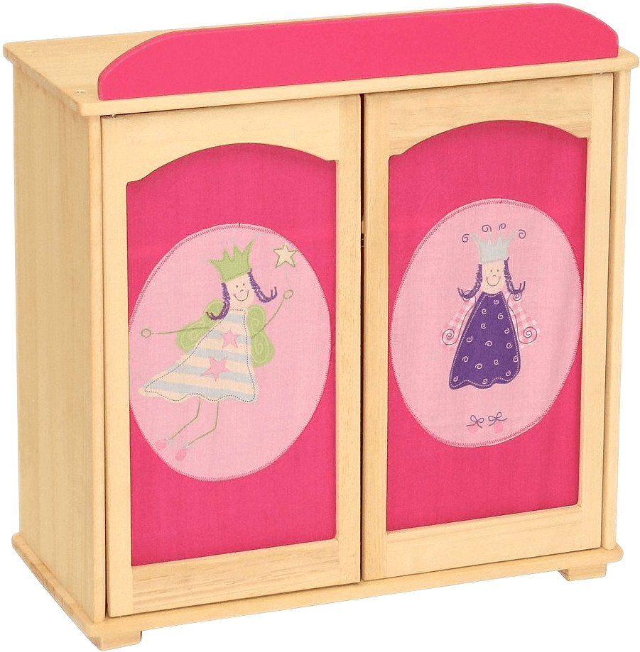 Roba Armoire en bois pour poupée Happy Fee