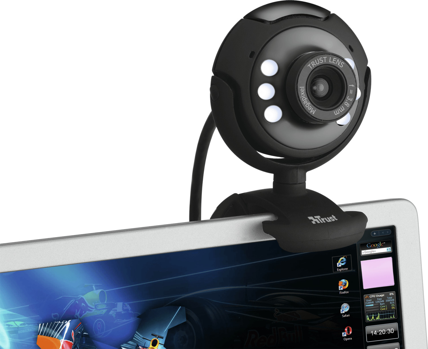 Trust spotlight best sale webcam pro linux