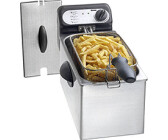 Friteuse Semi-Pro Inox 2100w 3l Avec Fenêtre En Verre Rouge KFRY