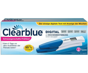 Clearblue Digital Mit Wochenbestimmung 2 Stk Ab 11 88 Preisvergleich Bei Idealo De